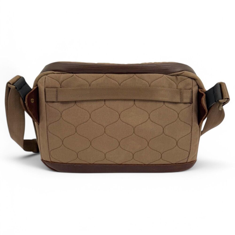Clever Supply Co 6L Camera Sling Waxed Canvas Leather Bag Tan - Picture 4 of 16
